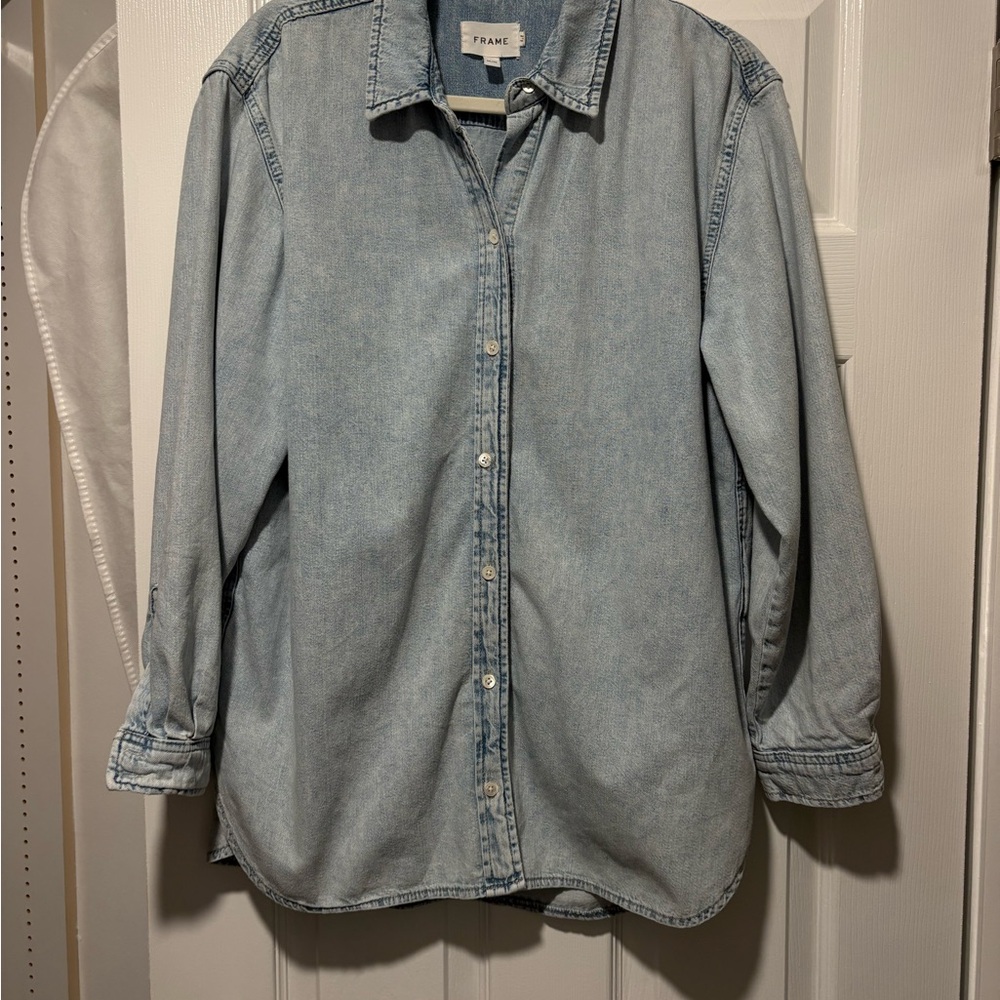 Frame Denim Light Blue Shirt